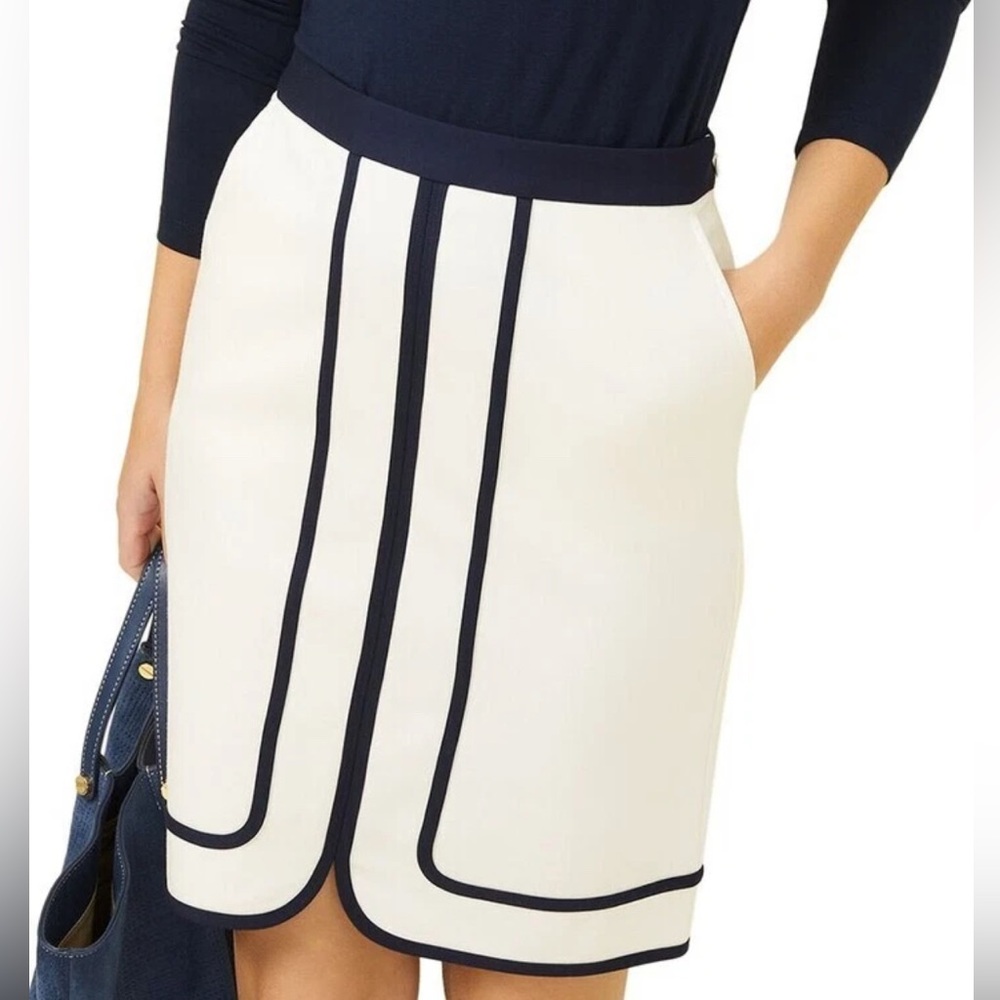 NWT Ivory J McLaughlin Marf Skirt Size 6